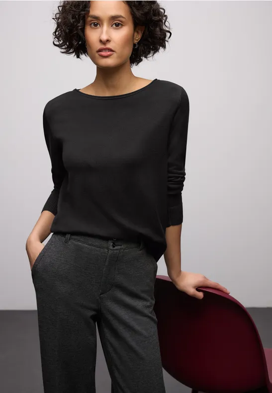 Basic Pullover Black