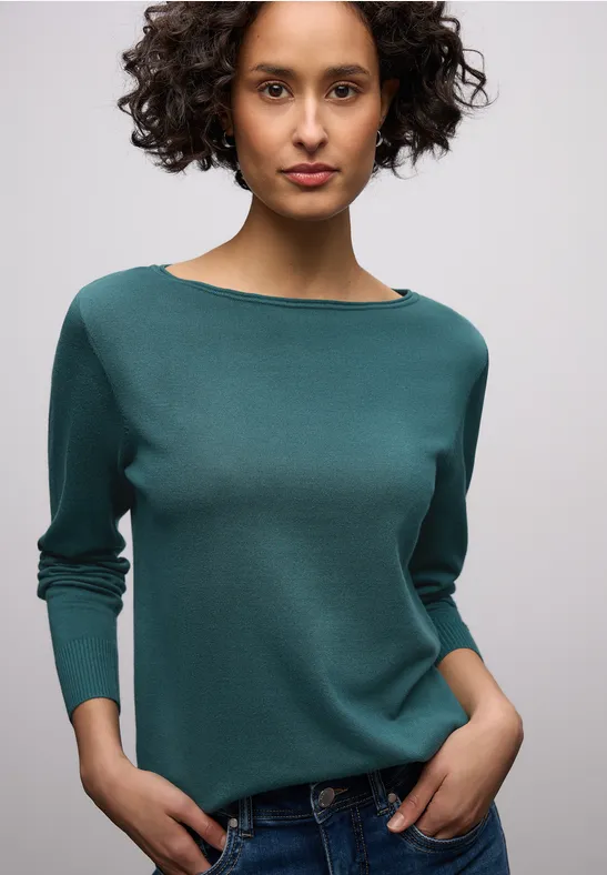 Pull basique mediterra green
