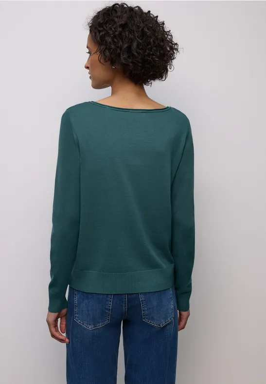 Pull basique mediterra green