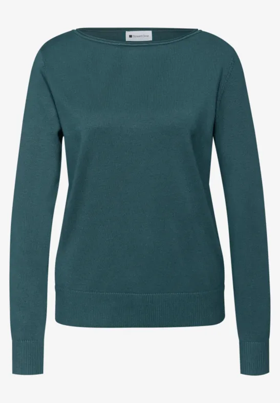 Pull basique mediterra green