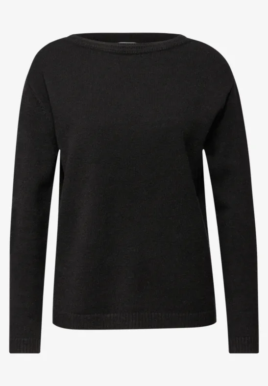 Softer Basic Pullover Black