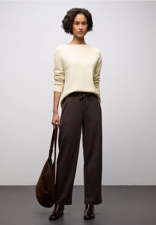 Softer Basic Pullover soft beige