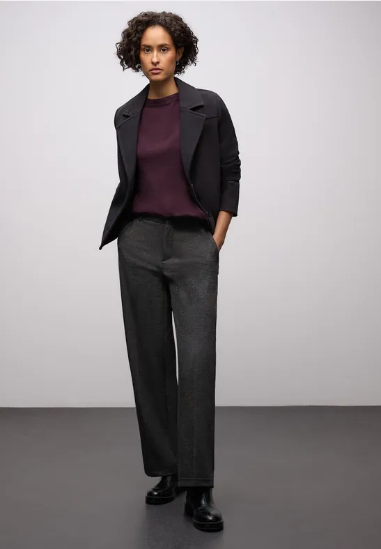 Softer Basic Pullover jazz berry