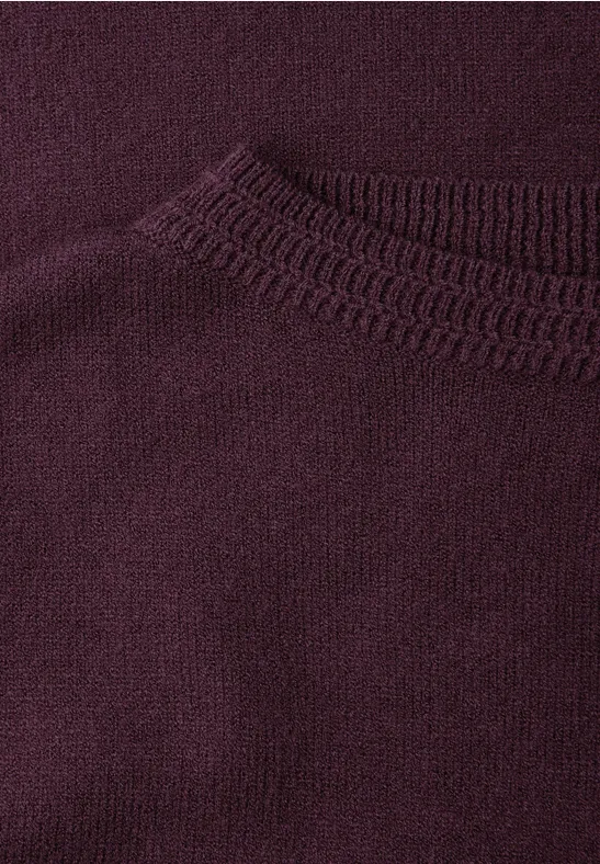 Softer Basic Pullover jazz berry