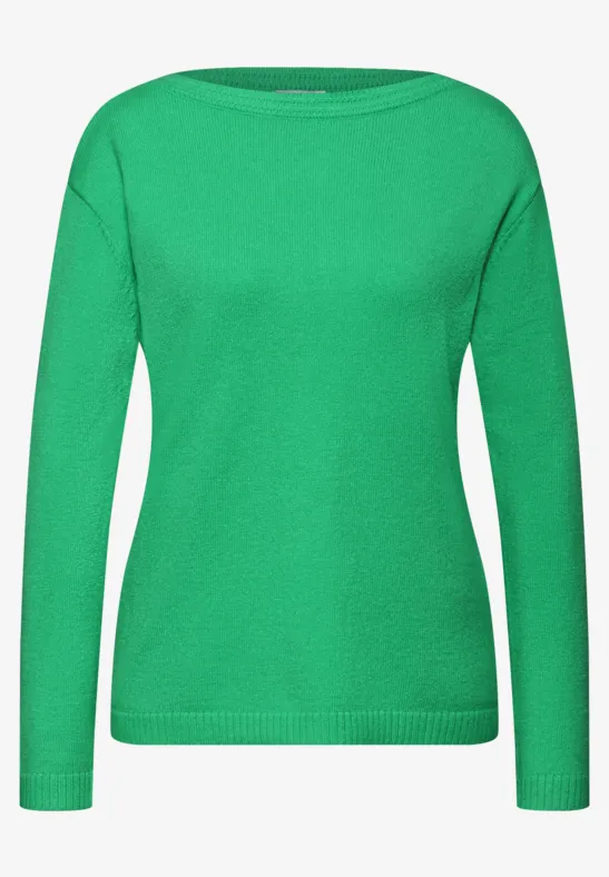 Softer Basic Pullover arcadia green