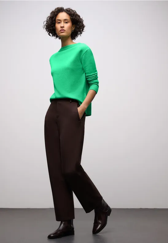 Softer Basic Pullover arcadia green