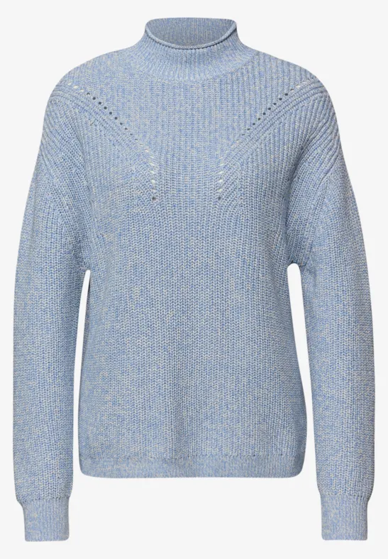 Mouline Pullover frosted blue