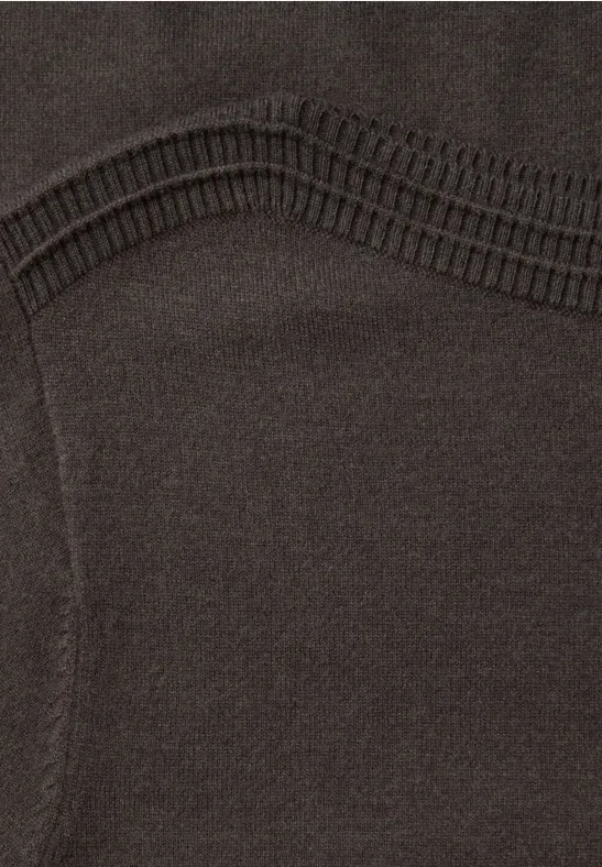 Basic U-Boot Pullover rustic brown mel.