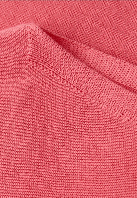 Dolman Pullover striking coral
