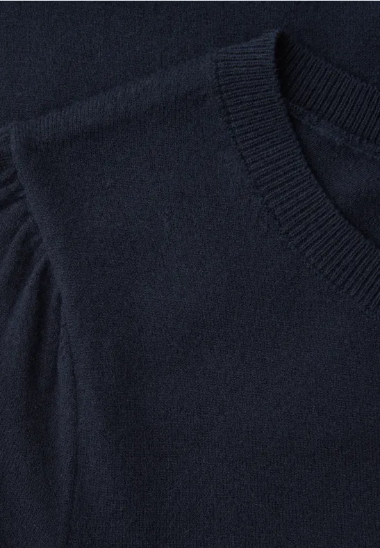 Pull-over en couleur unie shadowed navy