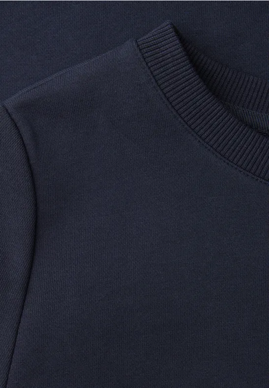 Sweat-shirt de base shadowed navy