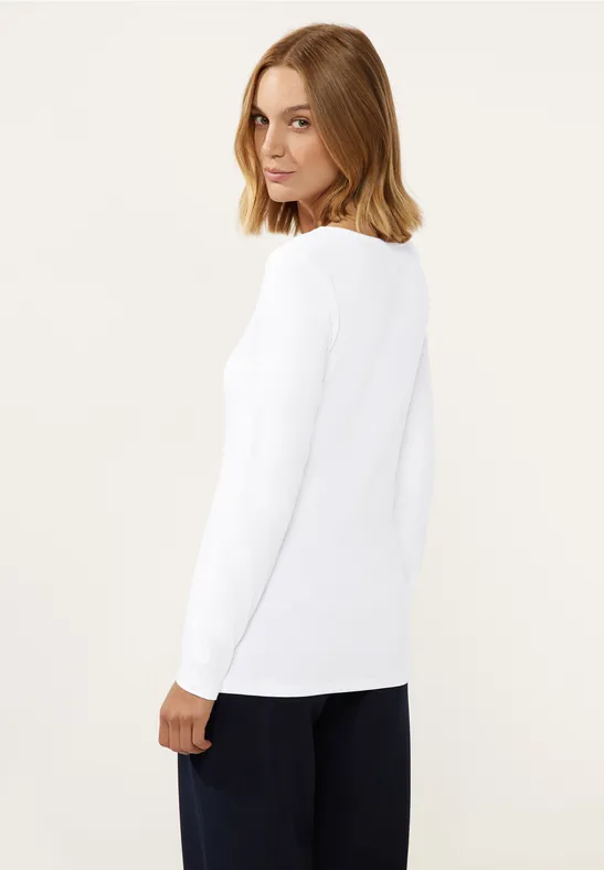 Basic Longshirt White