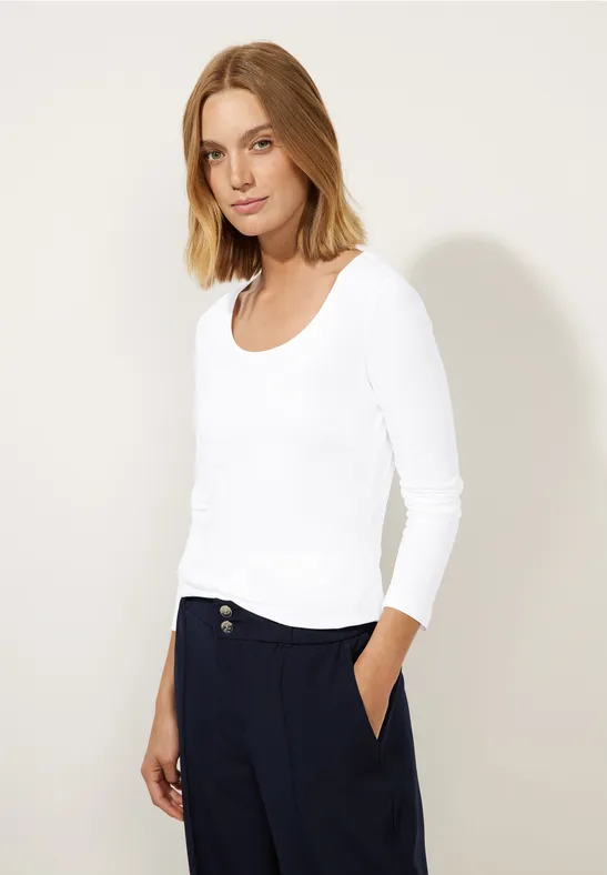 Basic Longshirt White