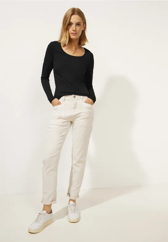 Basic Longshirt Black