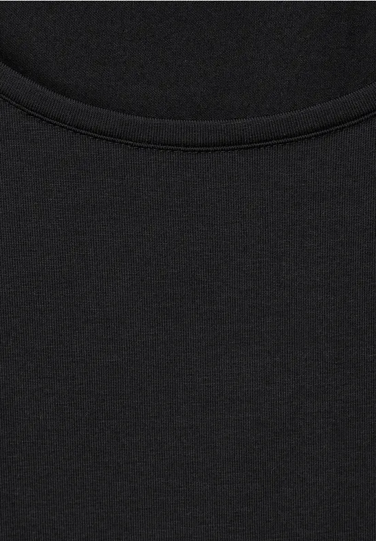 Basic Longshirt Black