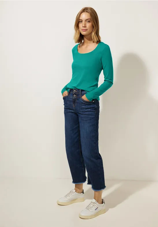 Basic Longshirt iced green