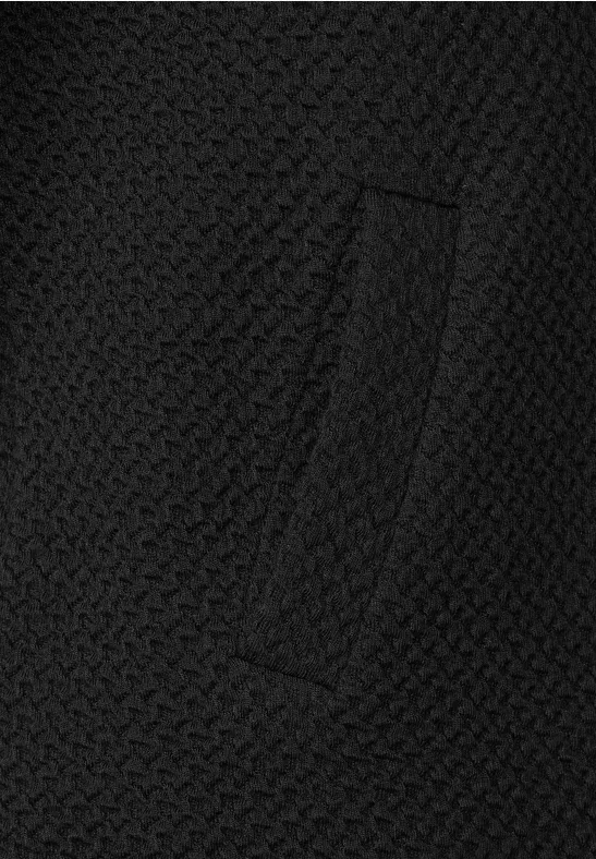 Shirtjacke mit Zipper Black