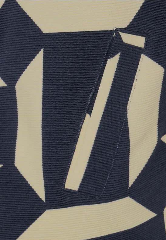 Sweatjacke mit Print deep blue