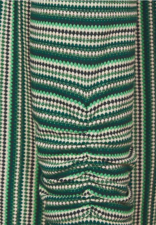 Shirt mit Strukturstreifen gentle green