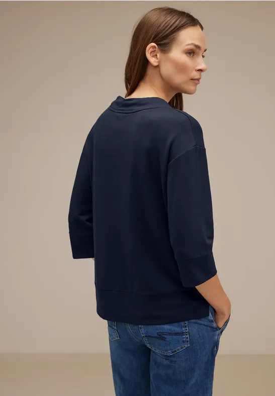 Softes Oversize Shirt deep blue