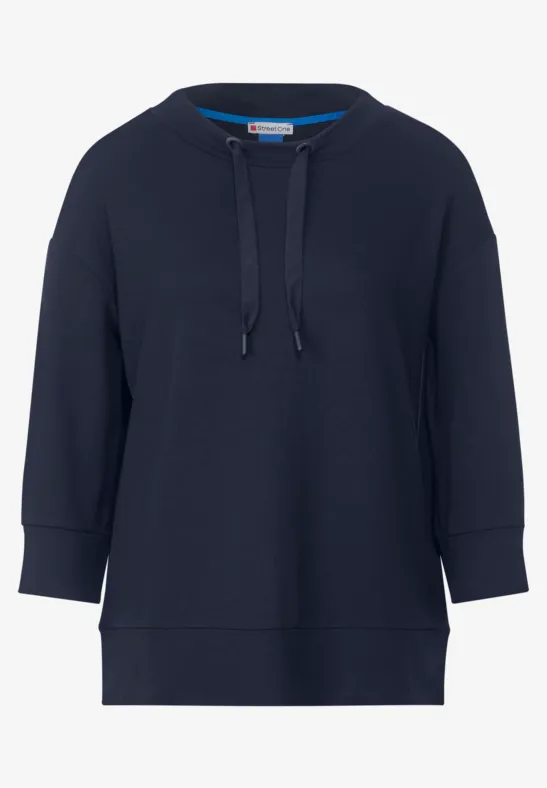 Softes Oversize Shirt deep blue