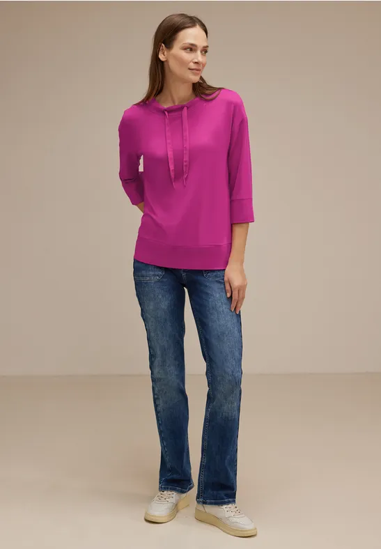 T-shirt oversize doux bright cozy pink