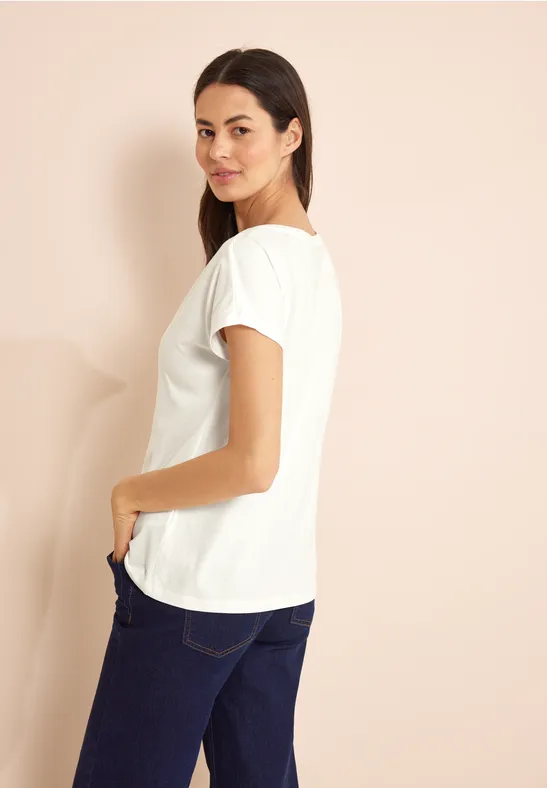 T-Shirt mit Wording off white