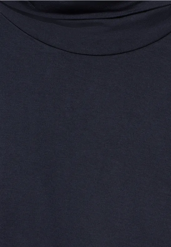 Rollkragen-Shirt night sky blue