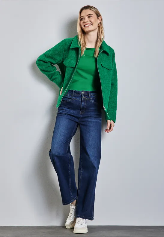 T-shirt de base glowing green