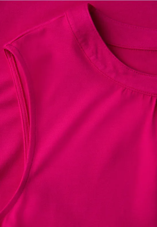 Top en jersey avec fronces juicy berry