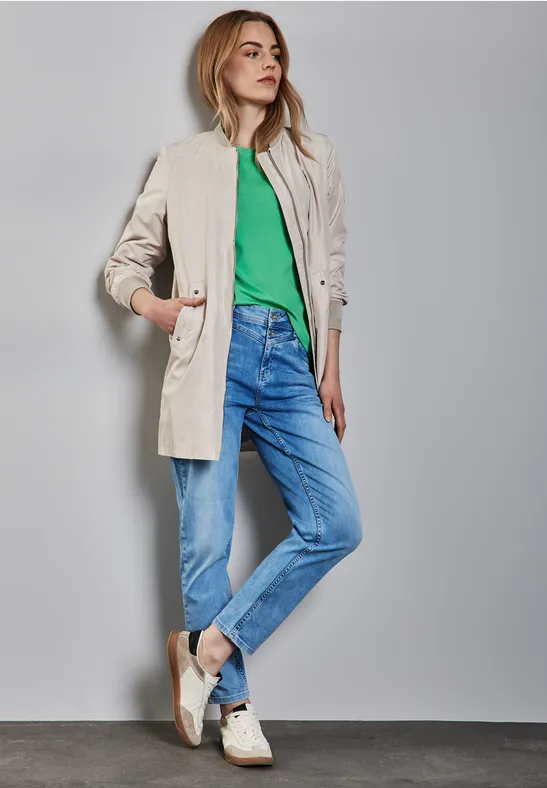 Basic Shirt tendril green