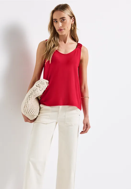 Top met verzamelen glory red