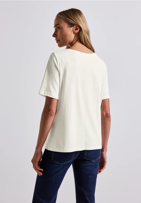T-Shirt mit Wording off white