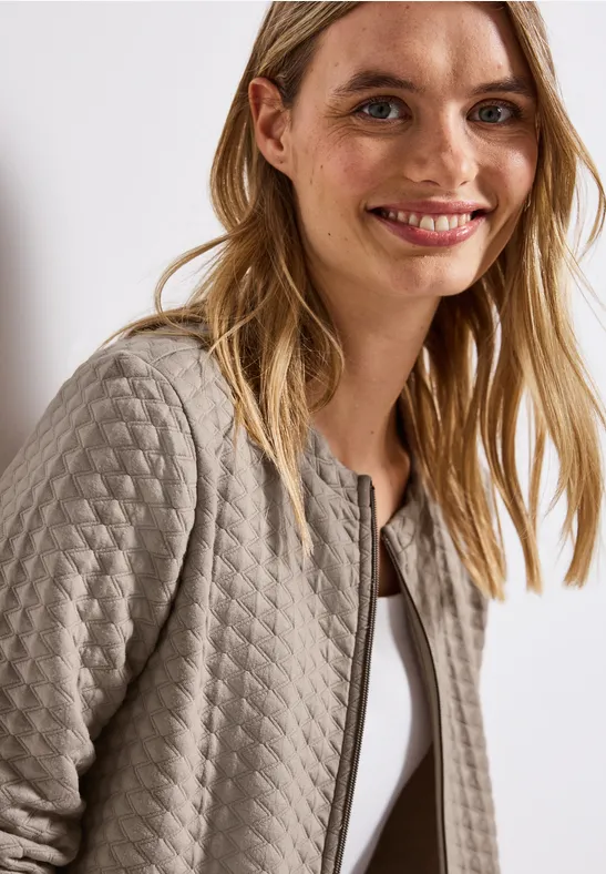 Veste légère structurée breezy beige