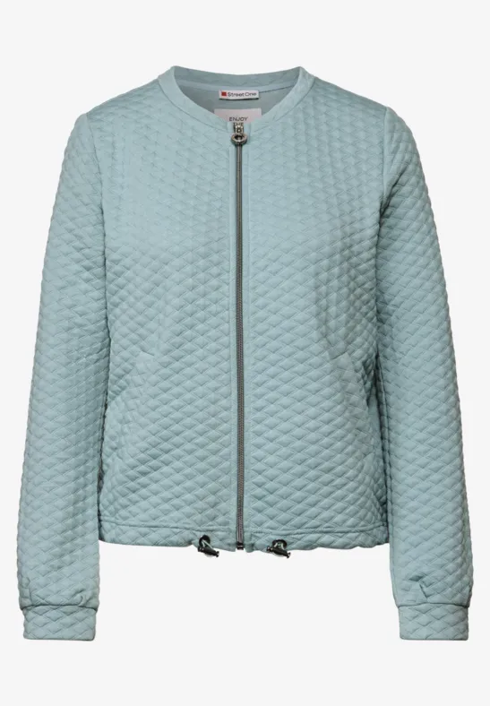 Leichte Strukturjacke arona blue