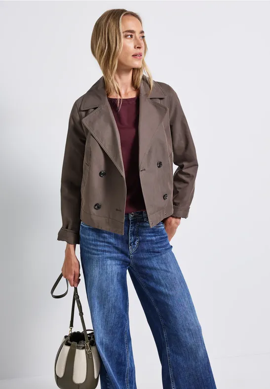Shirt mit U-Boot-Ausschnitt wildberry red