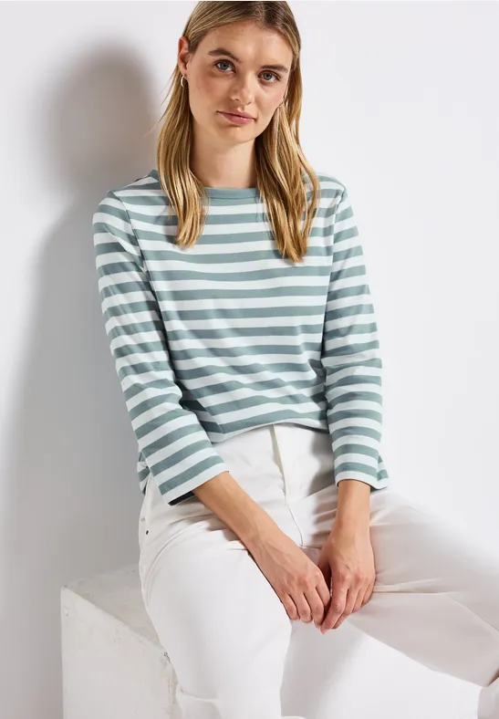 T-shirt rayé U-Boot arona blue