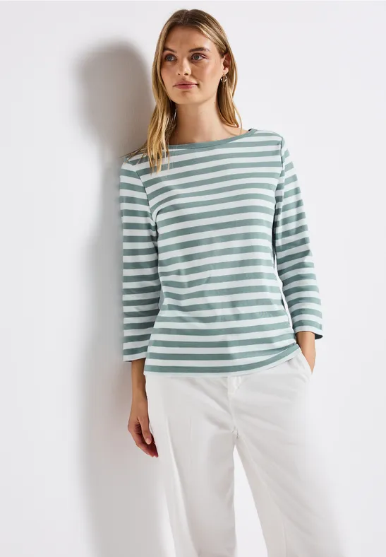 T-shirt rayé U-Boot arona blue