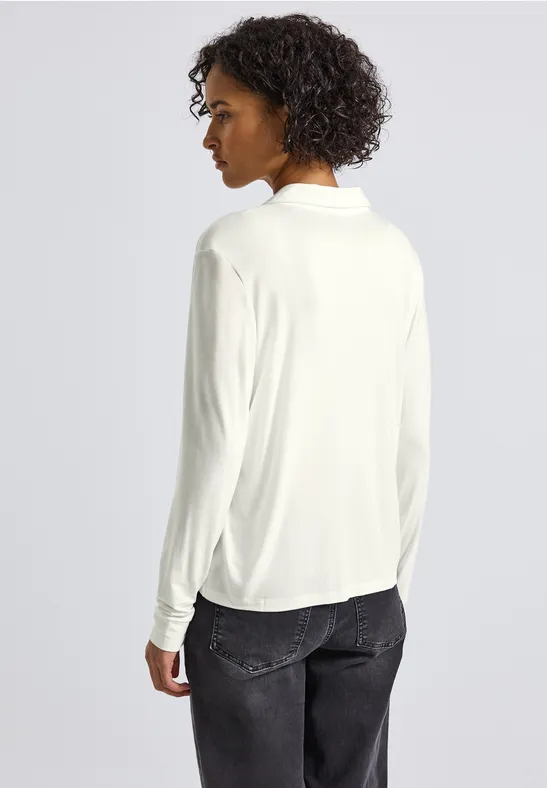 Shirt in blouselook off white