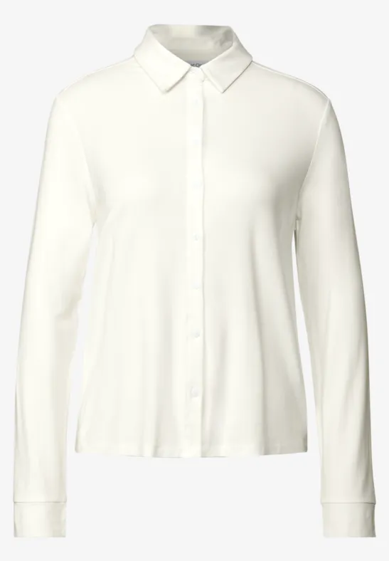 Shirt in blouselook off white