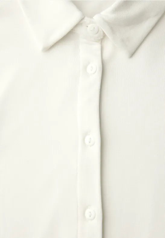 Shirt in blouselook off white