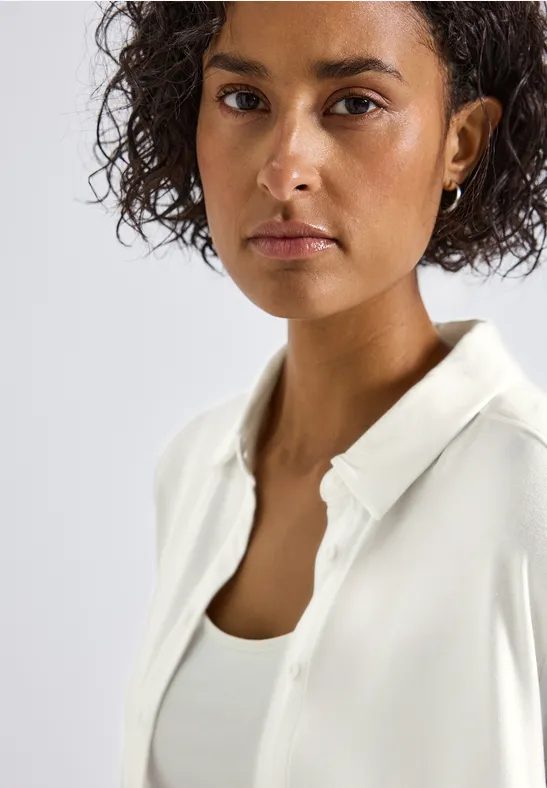 Shirt in blouselook off white