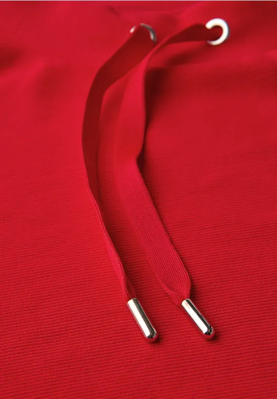 Ottomaans shirt met tape racing red