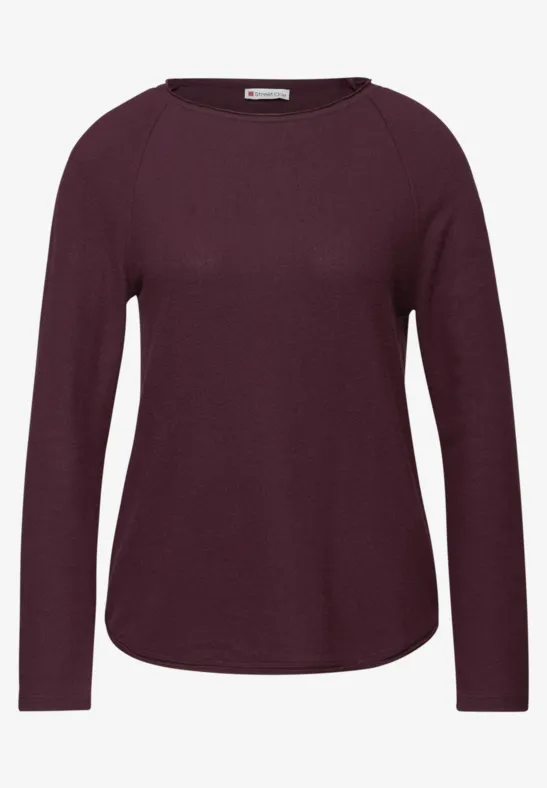 T-shirt doux mélangé Jazz Berry