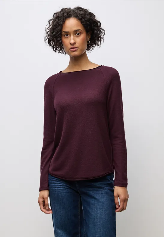 T-shirt doux mélangé Jazz Berry
