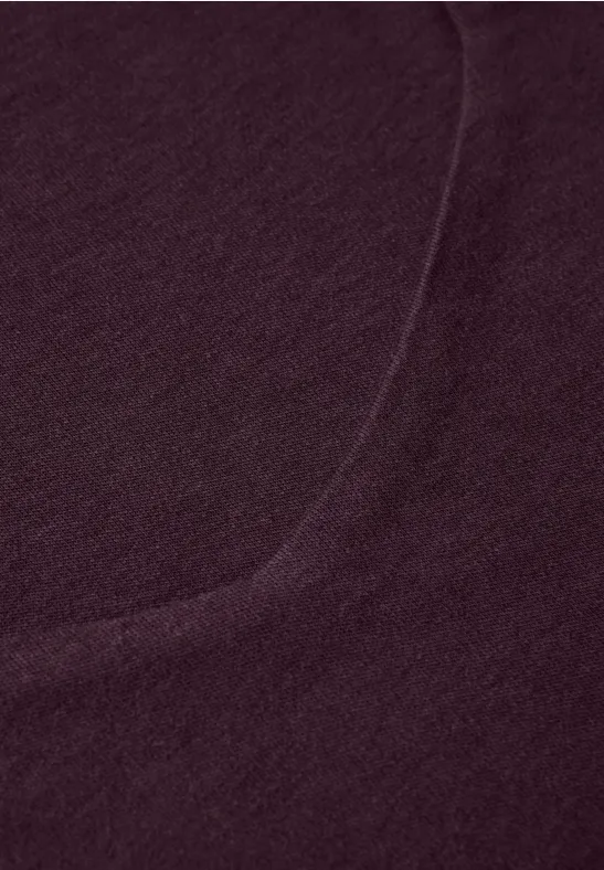 Shirt met carrée halslijn Jazz Berry