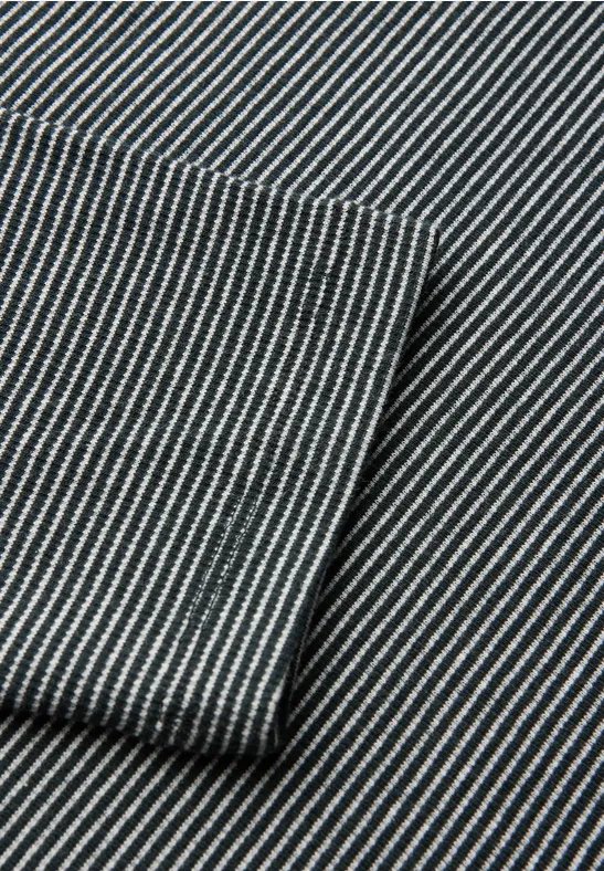 T-shirt avec structure côtelée null