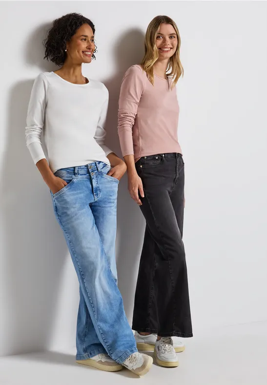 2-pack shirts met lange mouwen null