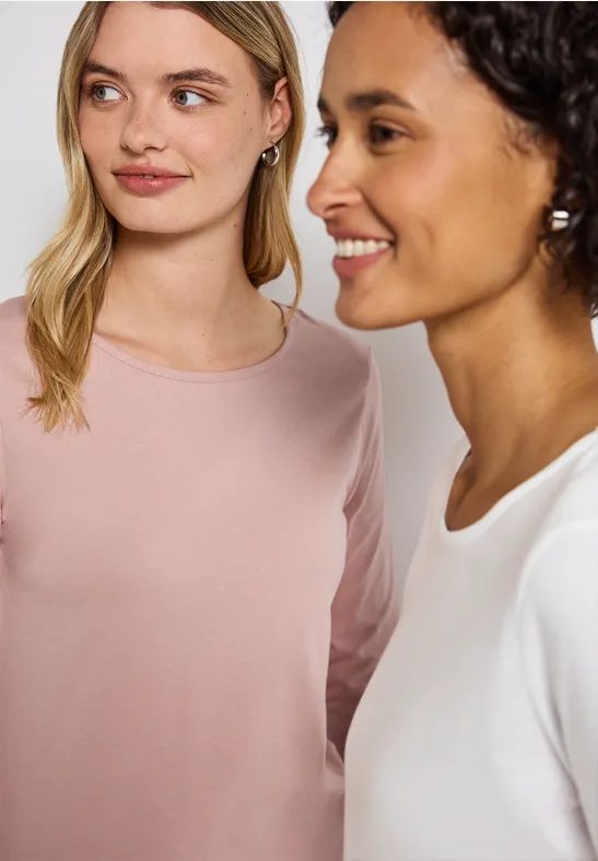 2-pack shirts met lange mouwen null