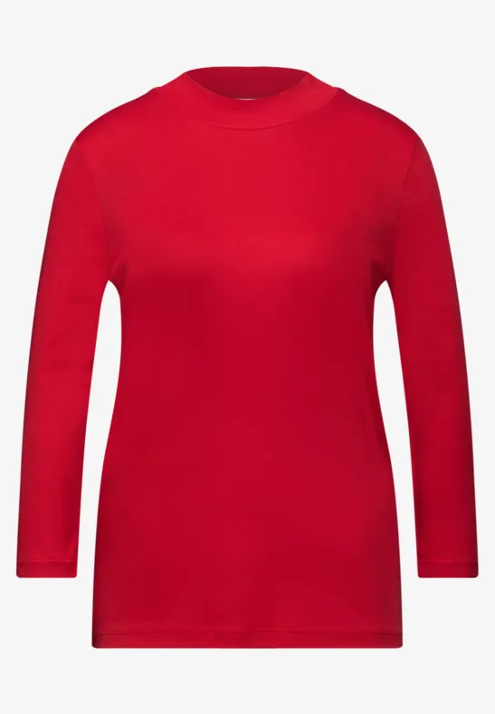 Basic col shirt racing red